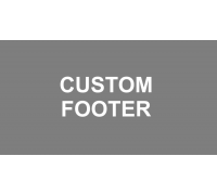 Модуль Custom Footer на Opencart 2
