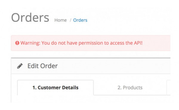 Модуль Модуль Fix API error Opencart 2.x скачать бесплатно